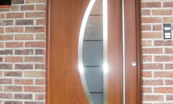 Hörmann voordeur - ThermoSafe - motief 45 Golden Oak Hörmann voordeur - ThermoSafe - motief 45 Golden Oak